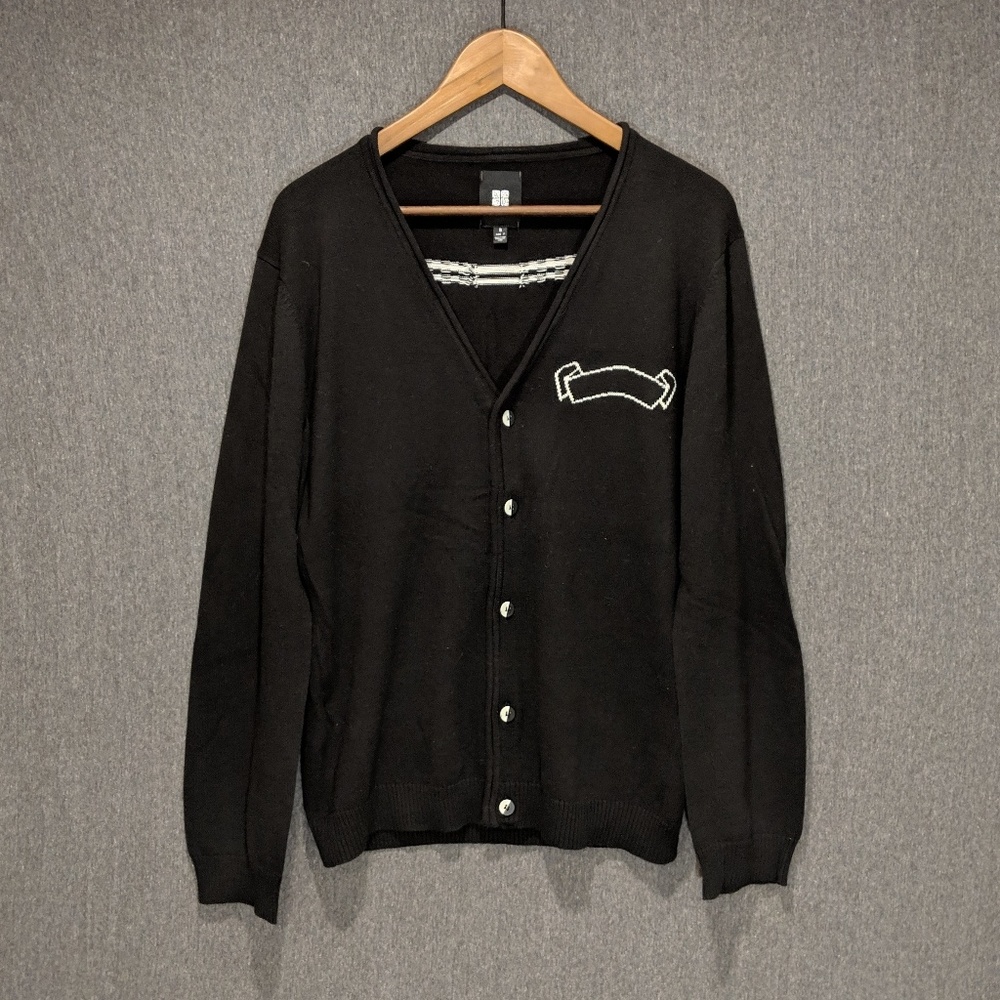 Insight Banner and Crest Cardigan
